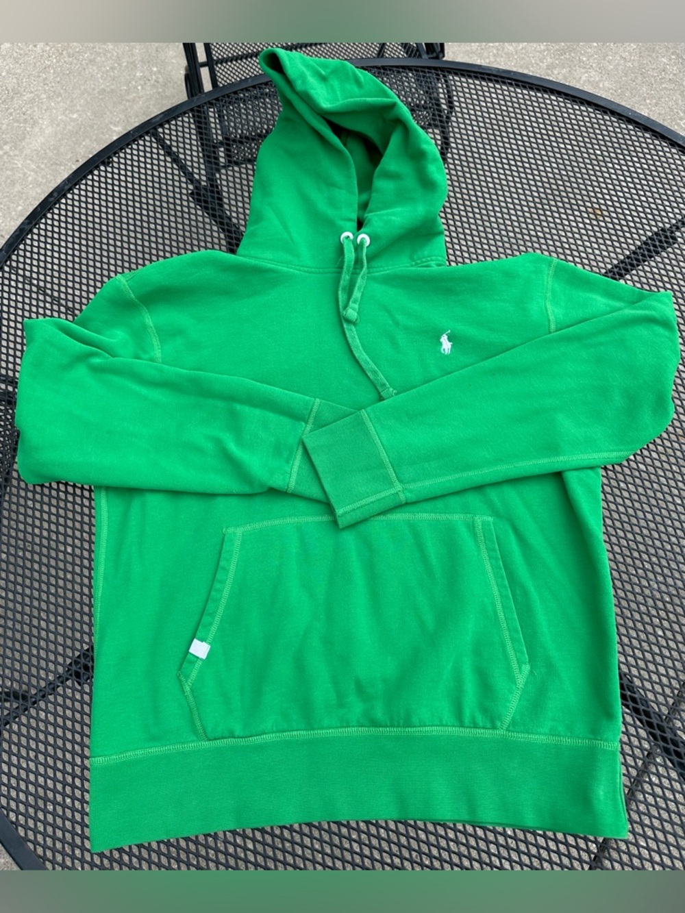Polo by Ralph Lauren Bright Green Pullover Hoodie